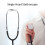 Single Head Stethoscope Plug in for Doctors Nurses Nursing Students Teaching Biology Experiment 12