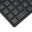Teclado numérico inalámbrico negro de 27 teclas 2xAAA 6