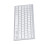Teclado Bluetooth ultrafino de 78 teclas, blanco, 2AAA 11