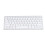 Teclado Bluetooth ultrafino de 78 teclas, blanco, 2AAA 14