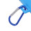 Dunkelblauer Kotbeutelspender mit Karabiner, 1 Rolle 9