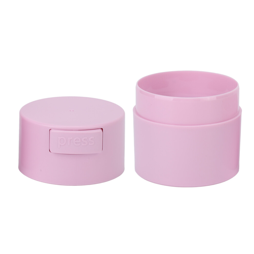 Pink Eyelash Glue Storage Box Negative Pressure Large Capacity Lash Extension Adhesive Container Jar