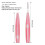 60 piezas cepillo interdental rosa mango de PP 64 mm 5