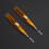 60 Stück Interdentalbürsten, 50/64 mm, Orange PP-Griff 4