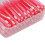 60 piezas cepillo interdental rosa mango de PP 64 mm 12