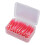 60 piezas cepillo interdental rosa mango de PP 64 mm 16