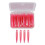 60 piezas cepillo interdental rosa mango de PP 64 mm 2