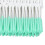 Cepillo interdental 160 piezas verde suave desechable 6