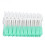 Cepillo interdental 160 piezas verde suave desechable 16