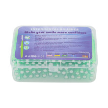 60 piezas de cepillos interdentales de 64 mm con mango de PP verde