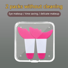 2 piezas de almohadillas protectoras de silicona para máscara de pestañas5.2x5cm7.3g/pcW/Y