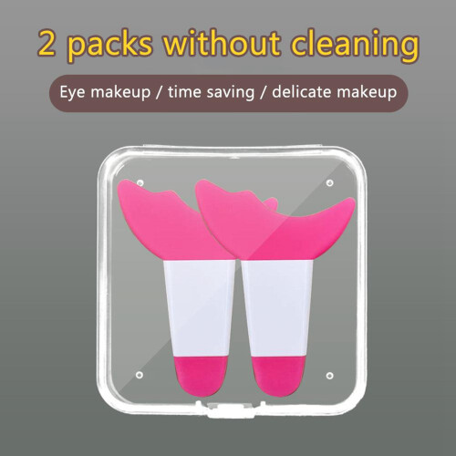 2 Pcs Mascara and Eyeshadow Shield Applicator Guard Pads Auxiliary Guard Tool for Eyelash Makeup