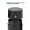 Eyelash Glue Storage Box Negative Pressure Large Capacity Lash Extension Adhesive Container Jar Black 6