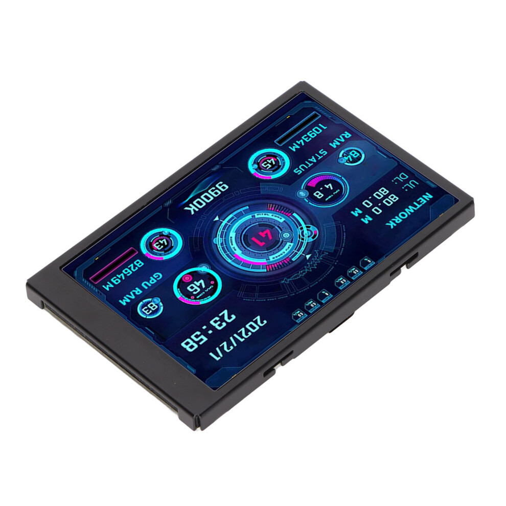 3.5In Ips Usb Mini Screen Aida64 Pc Cpu Ram Data Monitor Pc Sensor Panel Display Temperature Monitor Computer Temp Monitor 9351321374259