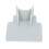 Verstellbarer ABS-Poolrohrhalter 8x8x3,7 cm grau 6