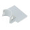 Verstellbarer ABS-Poolrohrhalter 8x8x3,7 cm grau 9