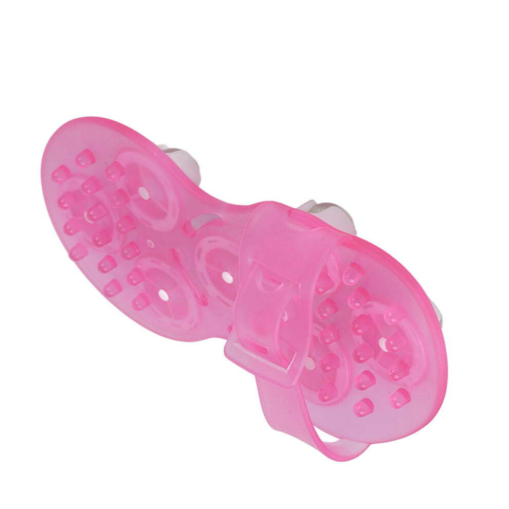 Glove Massager 7 Steel Balls 360 Degrees Rotation Relax Muscle Body Massage Body Contouring Massager for Body