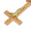 Kruzifix Tischkreuz 7,5  4  19,5 cm hellbraun 4