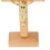 Kruzifix Tischkreuz 7,5  4  19,5 cm hellbraun 13