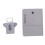 ElectronicCabLock 3Admin 13User 8,6x6,3x2,8 cm Schwarz 13