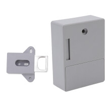 Cerradura electrónica para gabinete, 8.6x6.3x2.8 cm, 13 tarjetas