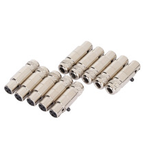 Mini adaptador XLR de metal 3 pines hembra a 3 pines macho