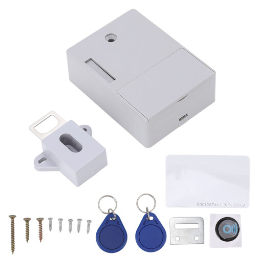 ElectronicCabLock 3Admin 13User 8,6x6,3x2,8 cm Schwarz 1