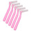 Cepillo interdental en forma de L 0.7oz rosa 5 piezas 16