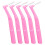 Cepillo interdental en forma de L 0.7oz rosa 5 piezas 14