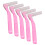 Cepillo interdental en forma de L 0.7oz rosa 5 piezas 1