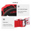 Gafas de moto ajustables con marco rojo 8060 12