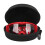 Gafas de moto ajustables con marco rojo 8060 11