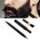 3er Set Bartstift mit doppelter Spitze 4 Spitzen Füller Schwarz 5