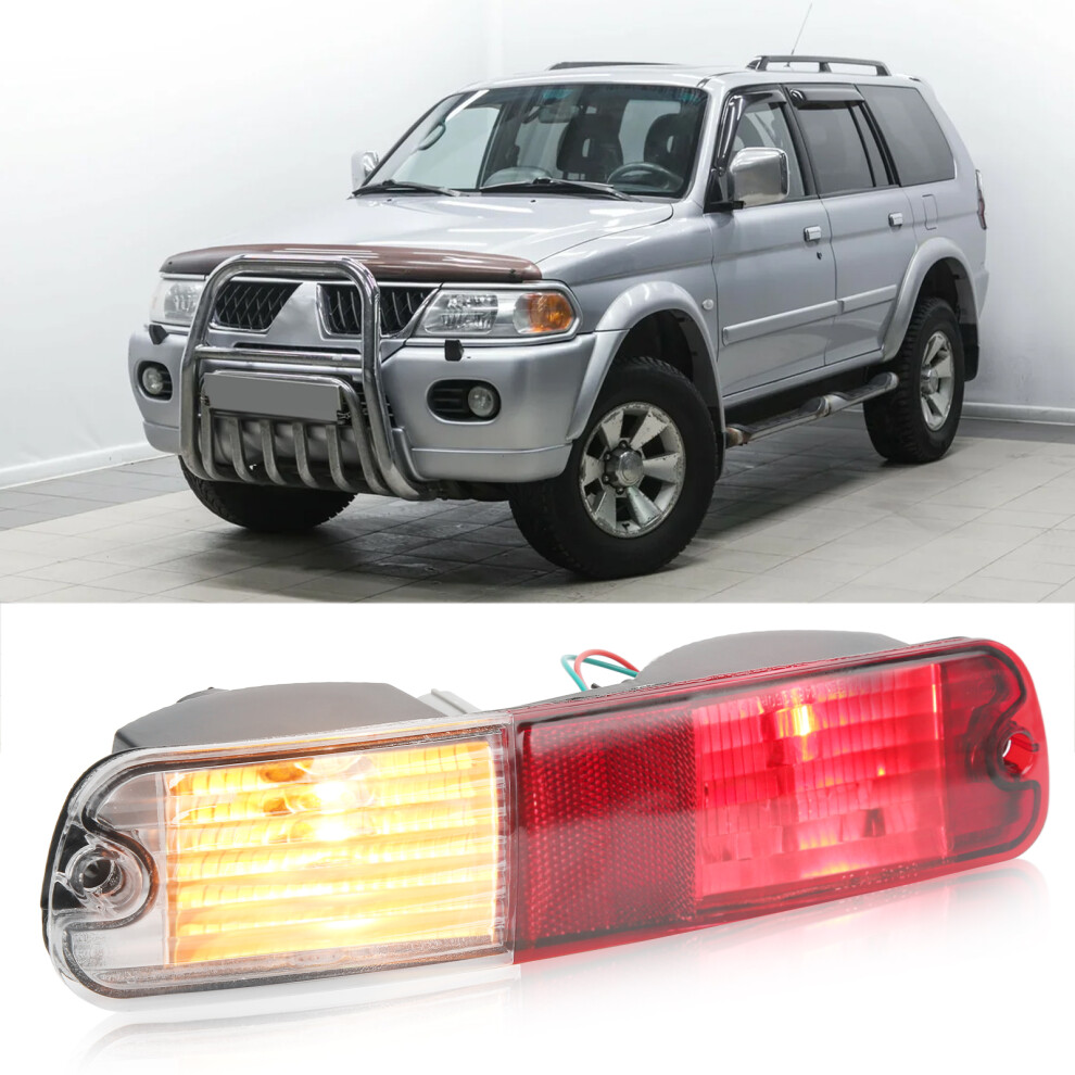 Rear Bumper Fog Lamp Tail Assembly Super Bright Replacement For Mitsubishi Montero 2003Â2006 Right Mn133776c Light 9421321378387
