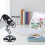 Microscopio digital USB 1600x 11.2x3.3 cm negro 12