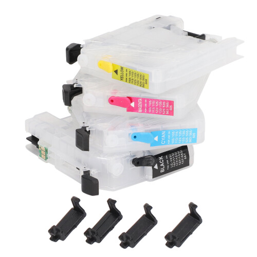 LC103 tinta recargable de 4 colores con chip permanente 1