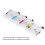 LC103 tinta recargable de 4 colores con chip permanente 10