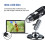 Microscopio digital USB 1600x 11.2x3.3 cm negro 5