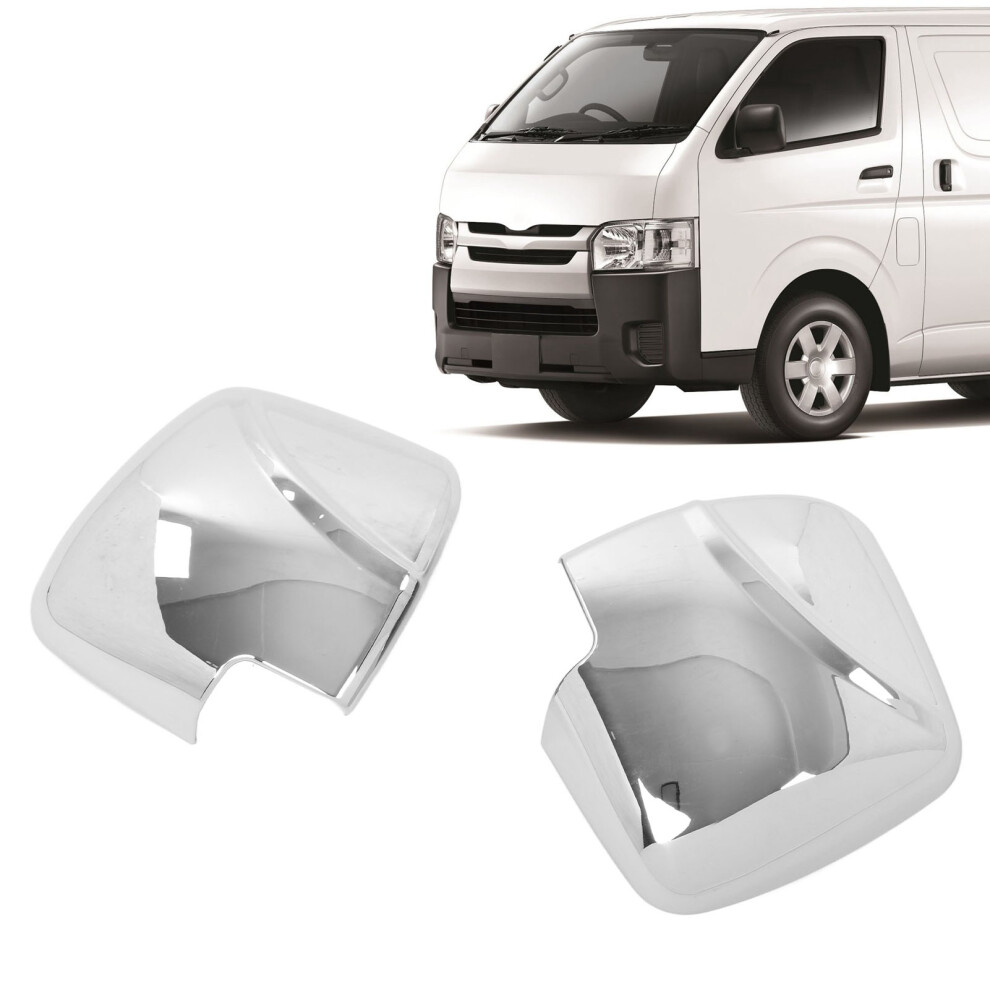 Rear View Mirror Cover Trim Exterior Electroplating Style Replacement For Hiace H200 2005Â2018 8161321379021