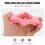 Washer Türprop Mundform pink 10x3,5x1,9 cm 4