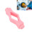 Washer Türprop Mundform pink 10x3,5x1,9 cm 1
