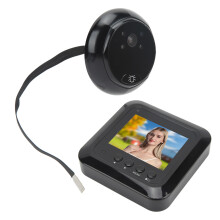 Visor inteligente de mirilla de 2,4 pulgadas, 1 MP, 32 GB, negro