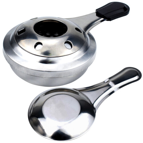 Mini hornillo de alcohol 135g 15.5x9.9x4.8cm variados