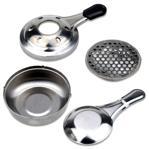 Mini hornillo de alcohol 135g 15.5x9.9x4.8cm variados 2