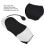 Almohada cervical inflable de 20x30 cm, tela, ajustable 6