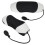 Almohada cervical inflable de 20x30 cm, tela, ajustable 10