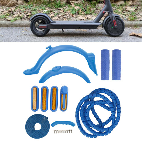 Modell: E-Scooter; Abdeckung: N/A; Größe: Standard; Farbe: Blau