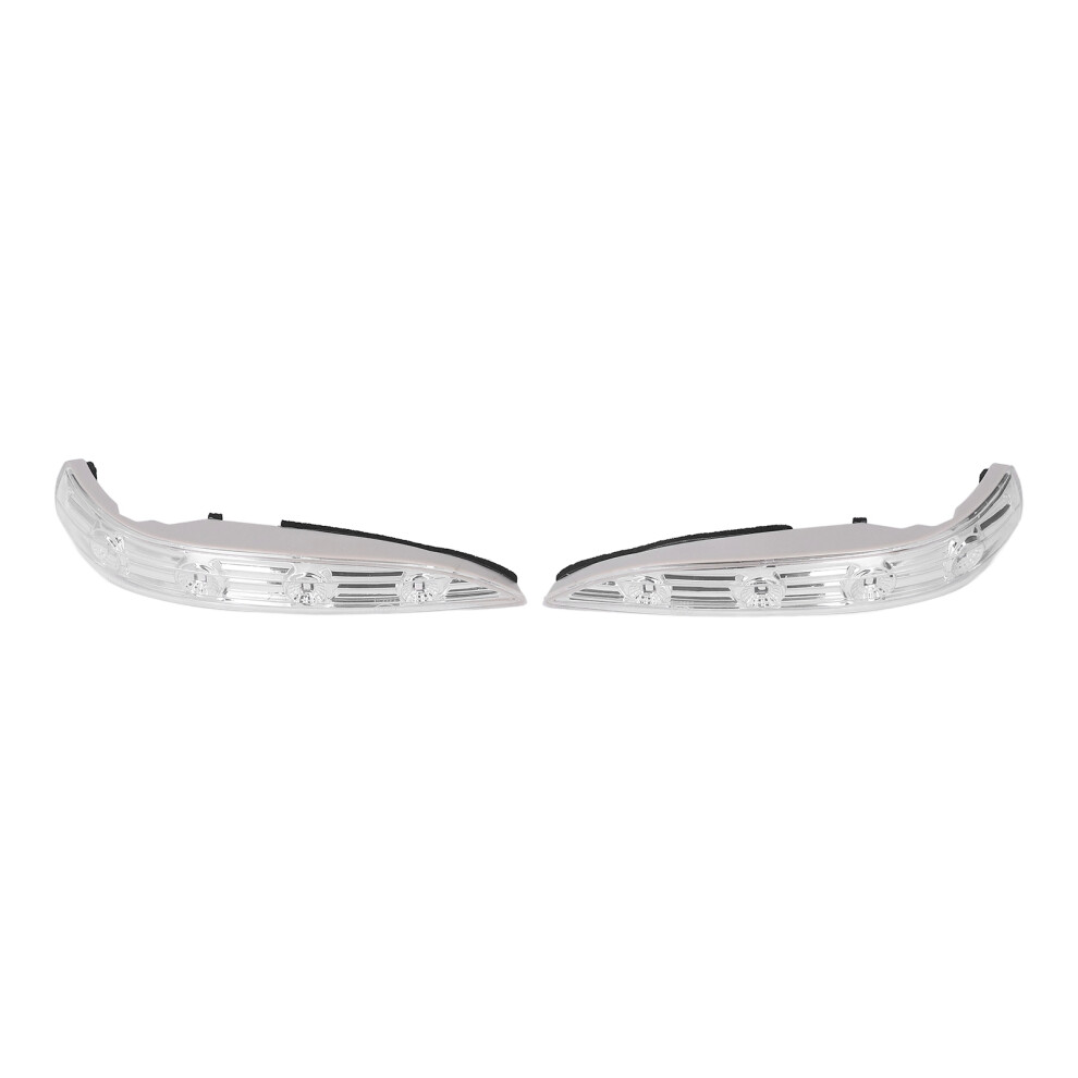 2Pcs Rearview Mirror Turn Signal Transparent Lens Replacement For Tucson Ix35 2010Â2015 Light 4611321383916