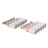 10 piezas de conector banana de oro 24k con bloqueo de tornillo doble 11