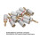 10 piezas de conector banana de oro 24k con bloqueo de tornillo doble 8